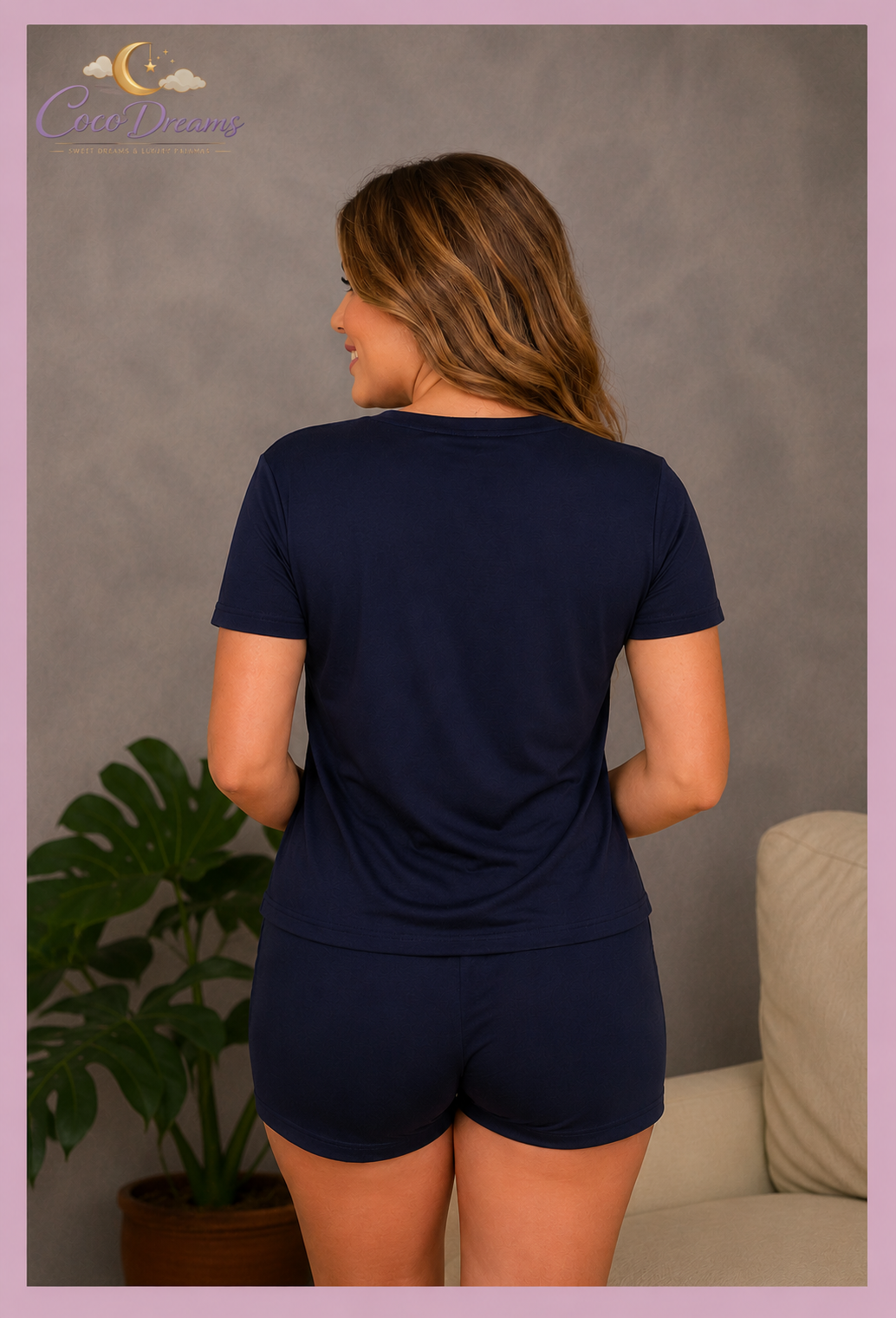 Pijama short  y camisa LOVELY Luxury2218