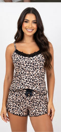 Pijama short y blusa tiras Luxury137